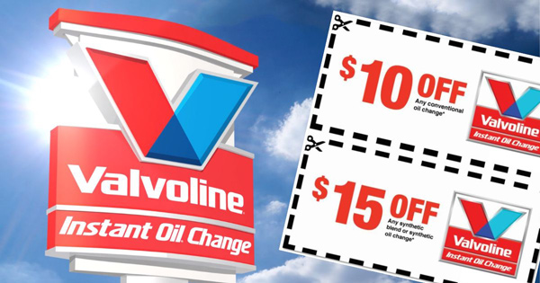 Valvoline Oil Change coupons, Discounts and Specials