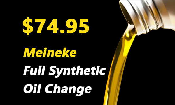 Meineke Full Synthetic Oil Change Price