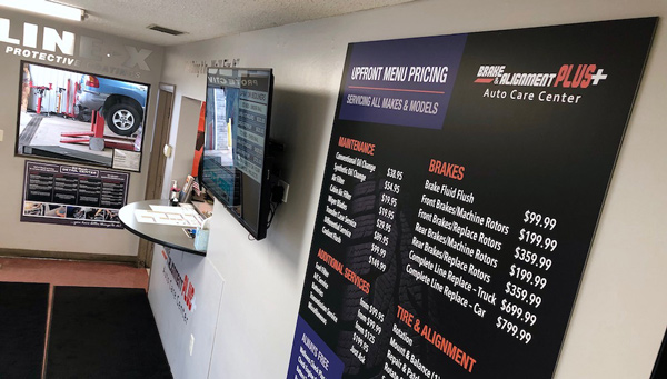 Average Brakes Plus Oil Change Price List