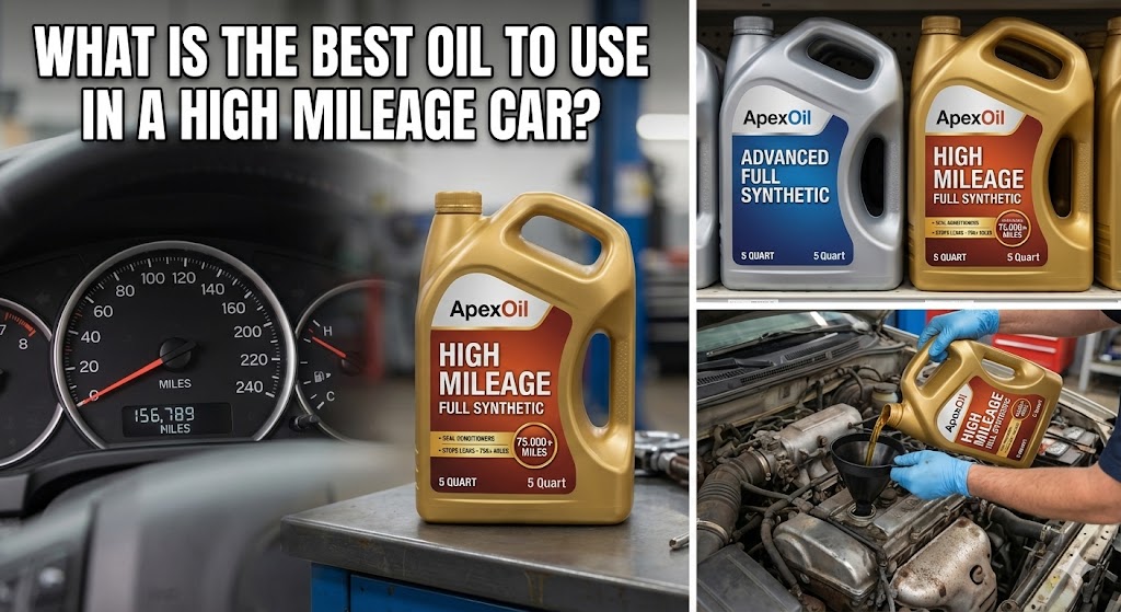 What Is the Best Oil to Use in a High Mileage Car